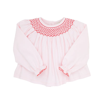 Bettye Sue Smocked Top Palm BP RR