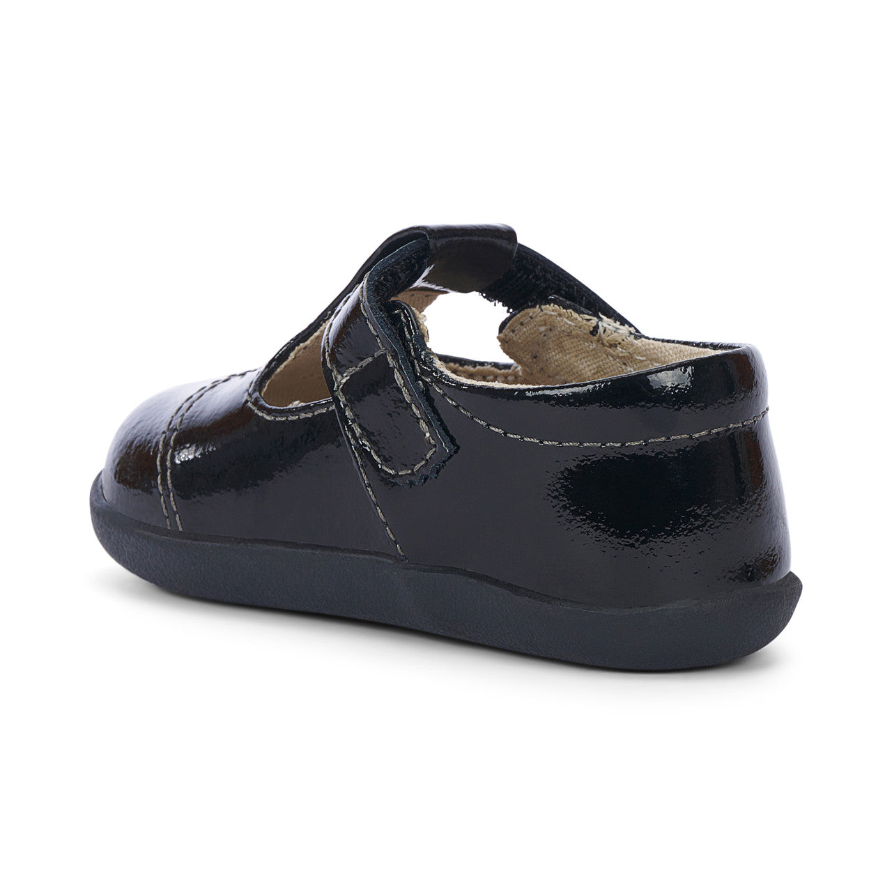 Bianca Mini (First Walker) Black Patent