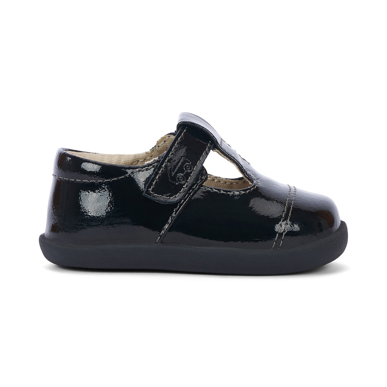 Bianca Mini (First Walker) Black Patent