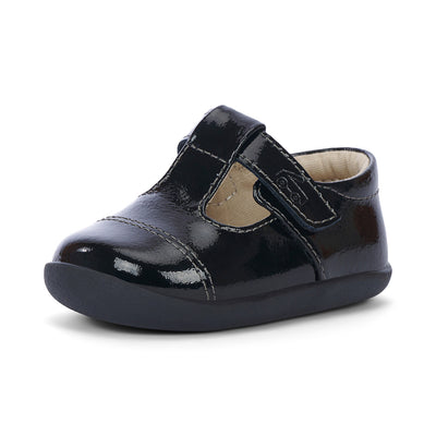 Bianca Mini (First Walker) Black Patent
