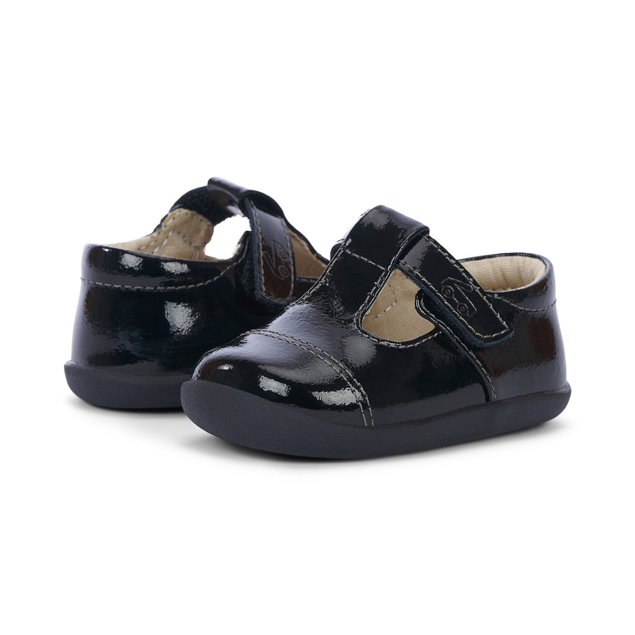 Bianca Mini (First Walker) Black Patent