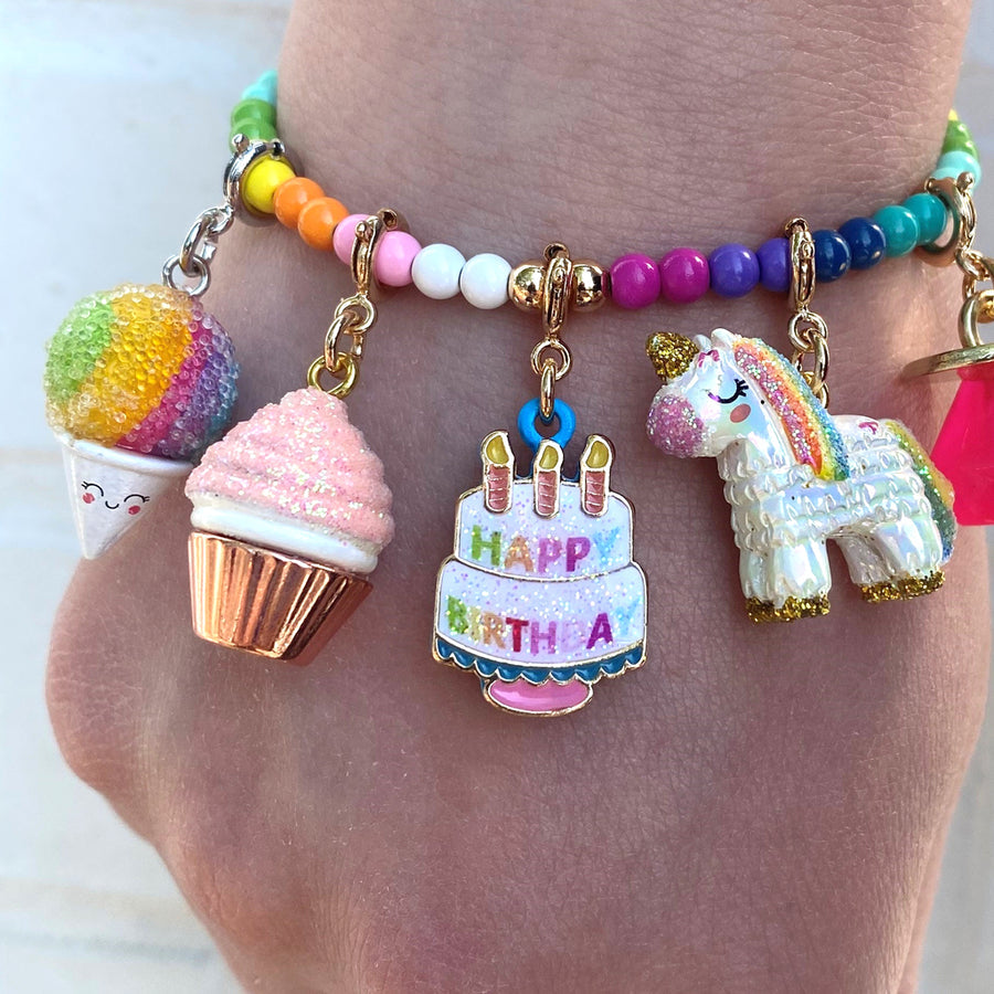 Charm It! Rainbow Snow Cone Charm