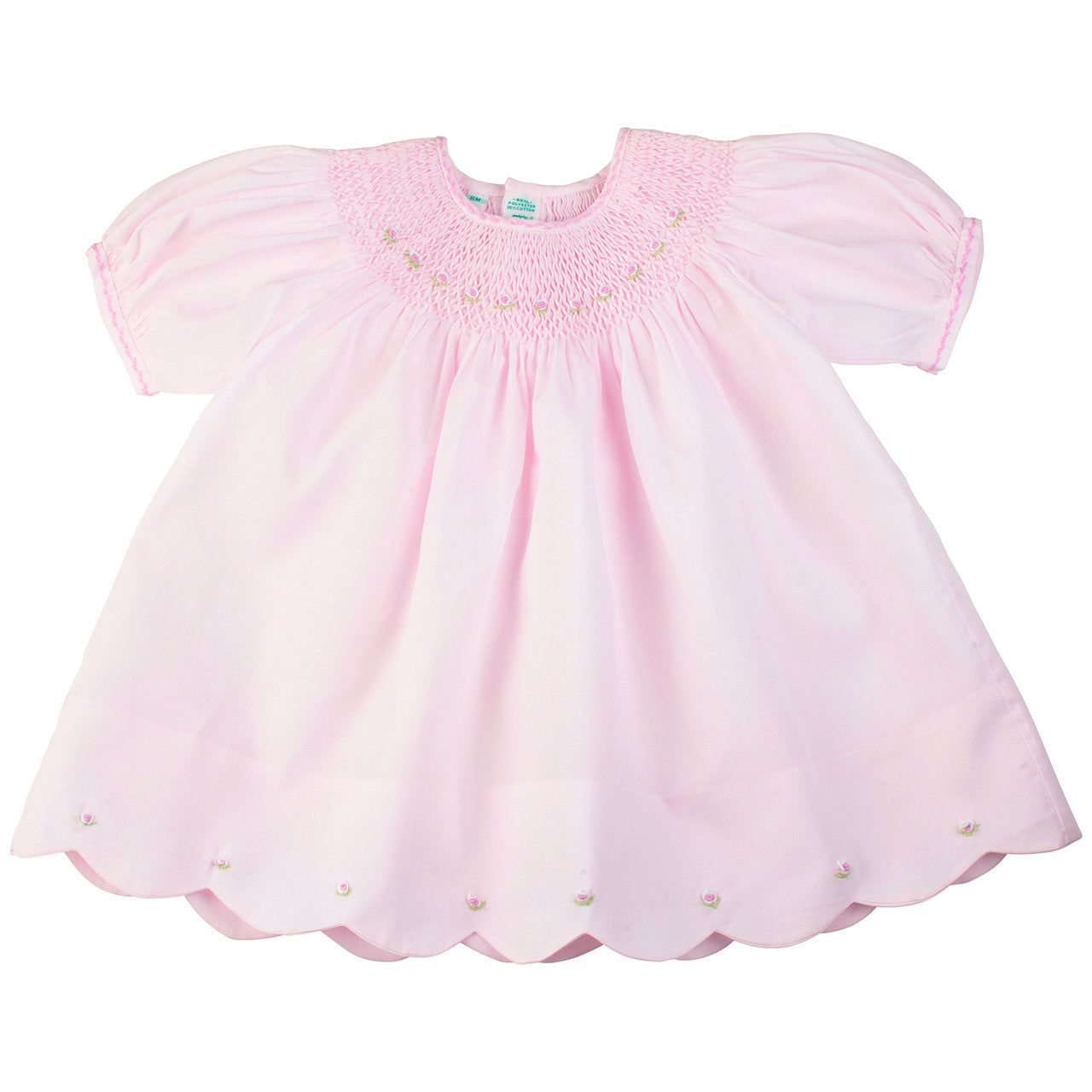 Scalloped Bishop Dress
