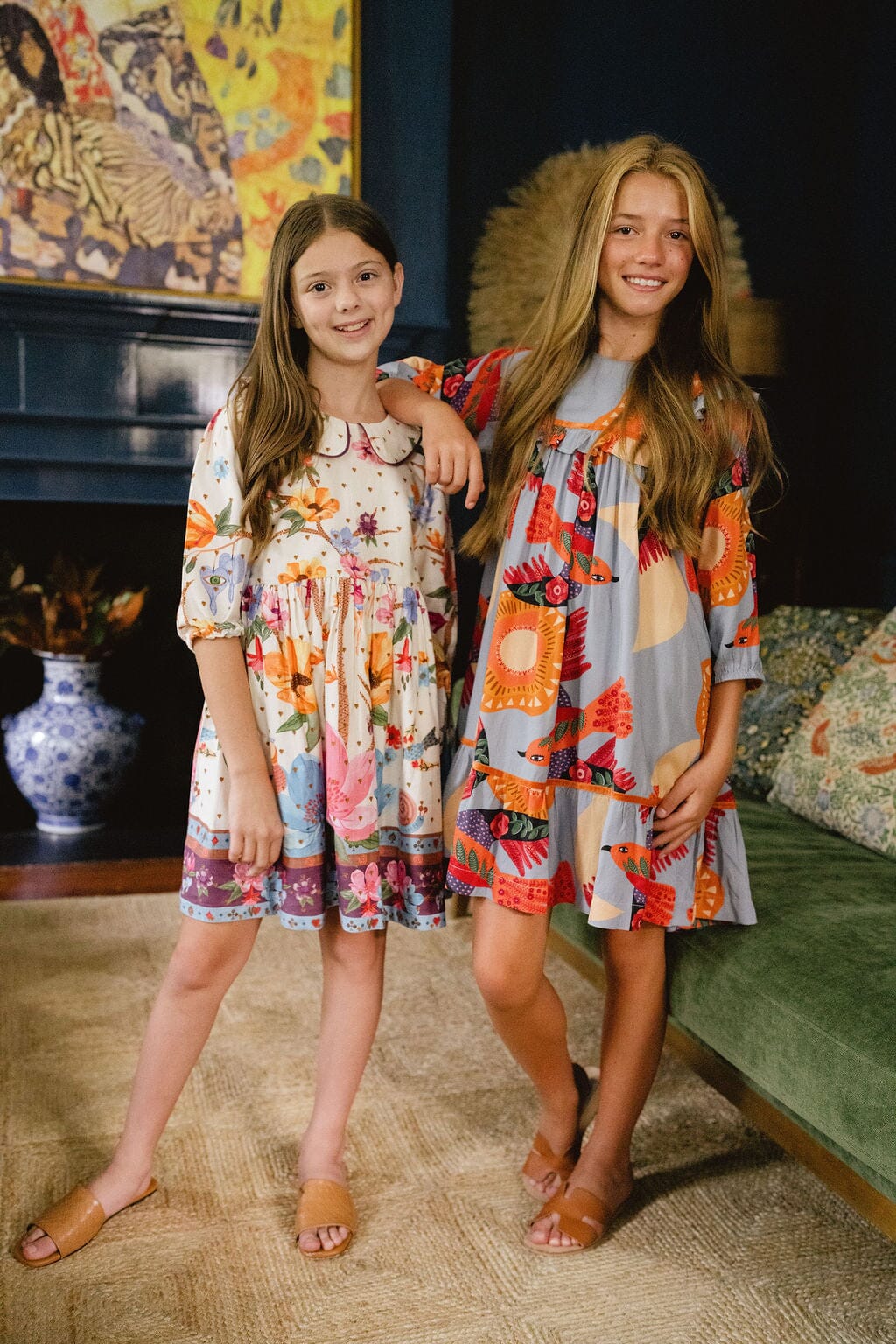 Blair Dress Carolina Blue