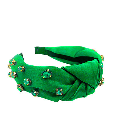 Green Jeweled Headband