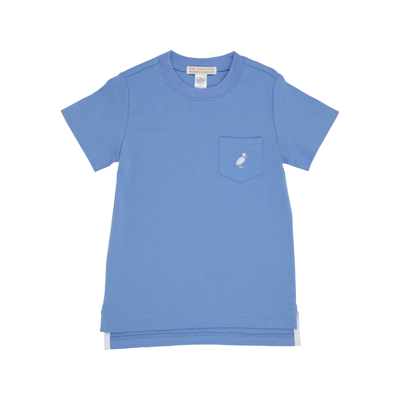 Carter Pocket Crewneck Barbados Blue WAW Stork SS