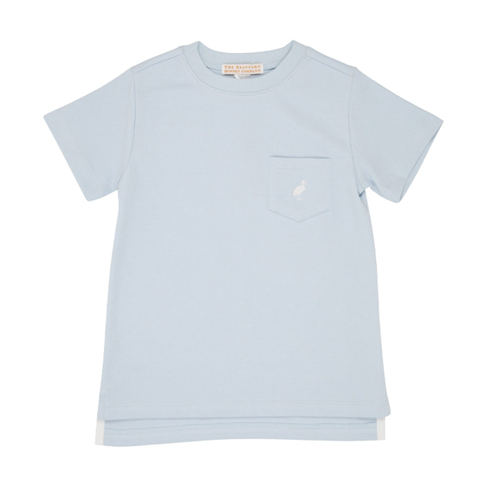 Carter Pocket Crewneck Buck Blue WAW