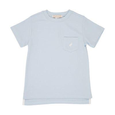 Carter Pocket Crewneck Buck Blue WAW