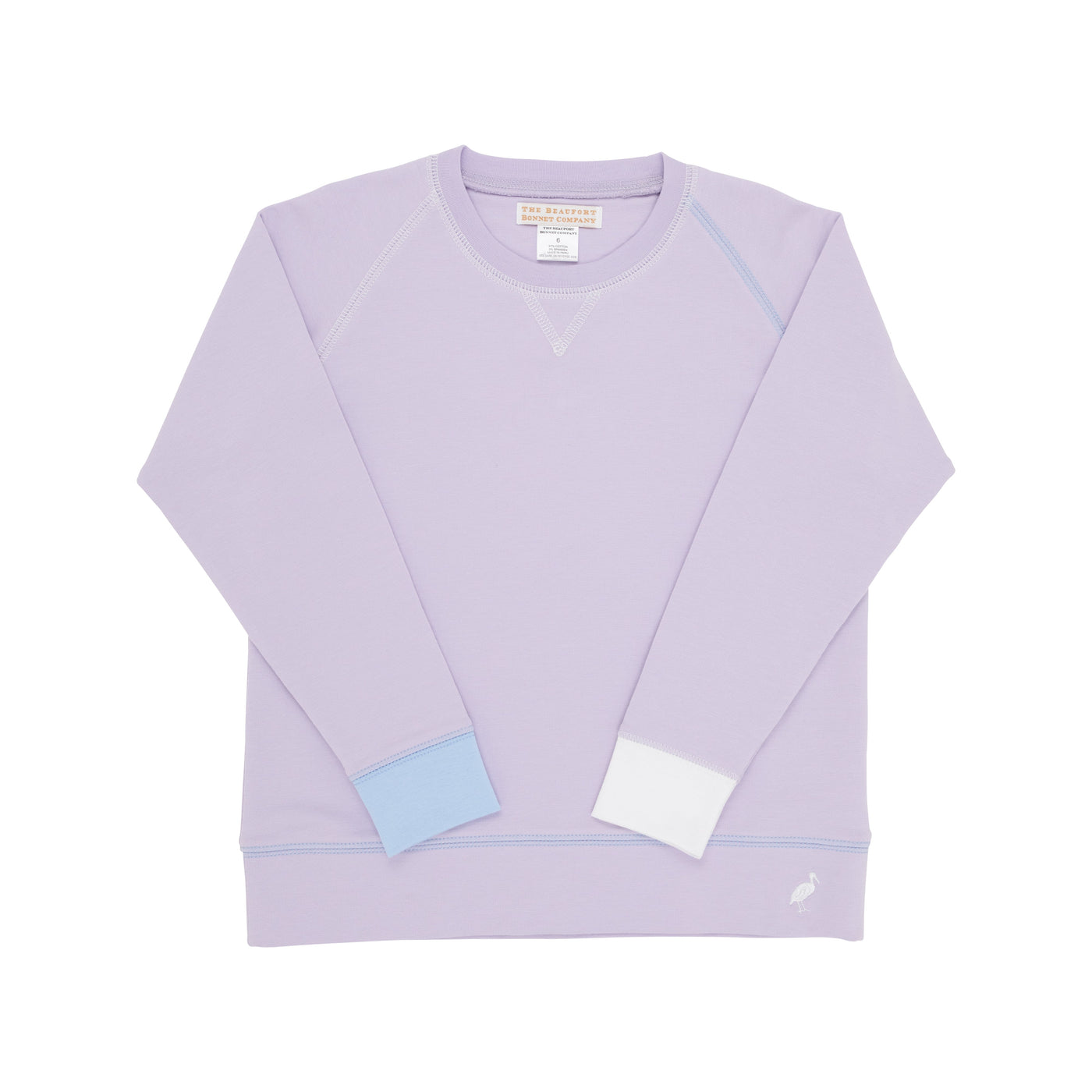 Cassidy Comfy Crewneck Lauderdale Lav WAW Beale SB