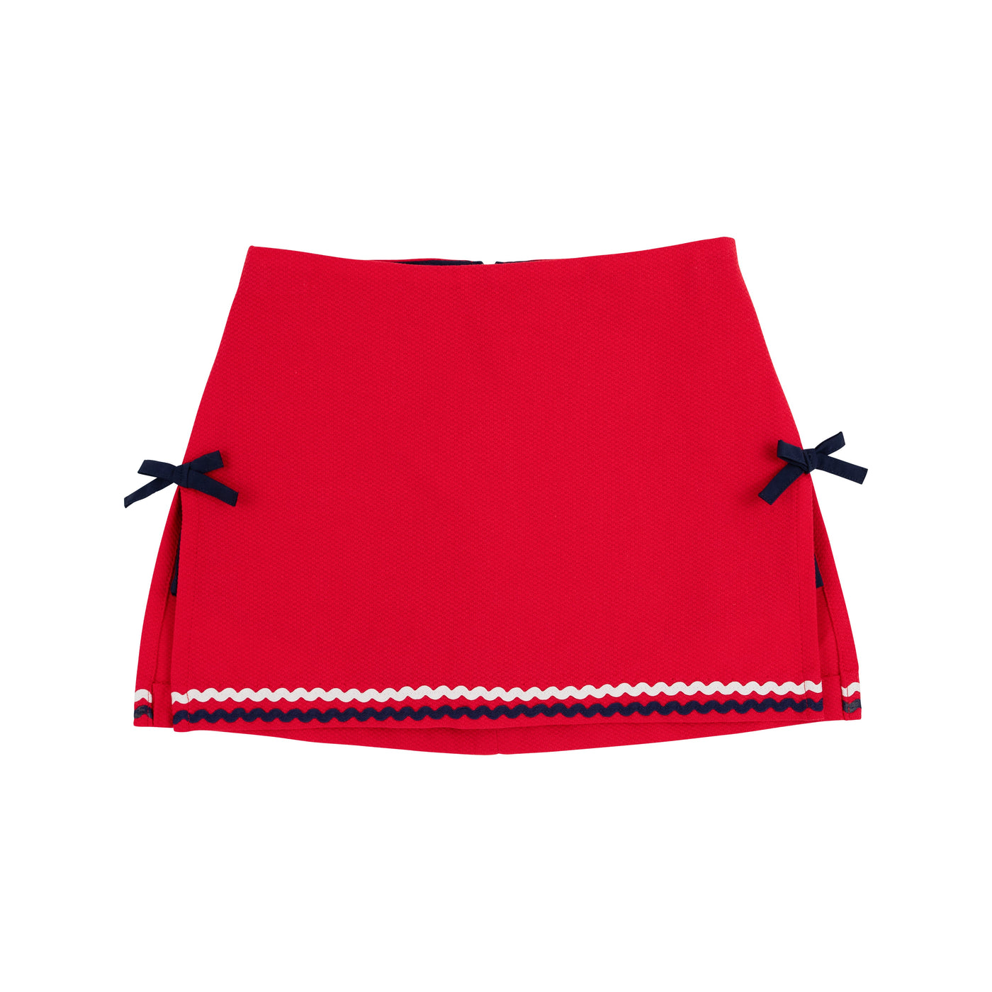 Clays Club Skort Richmond Red Pique Nan Navy