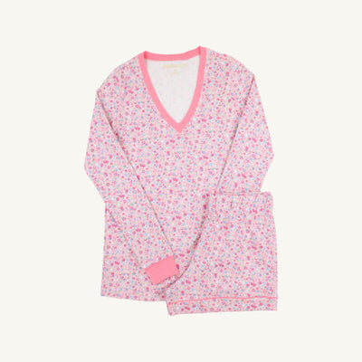 Coastal Living Short Set Mableton Mini Floral Romany Rose