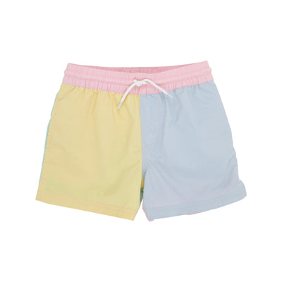 Country Club Trunk Sea Yellow Palm BP Buck Blue Seafoam