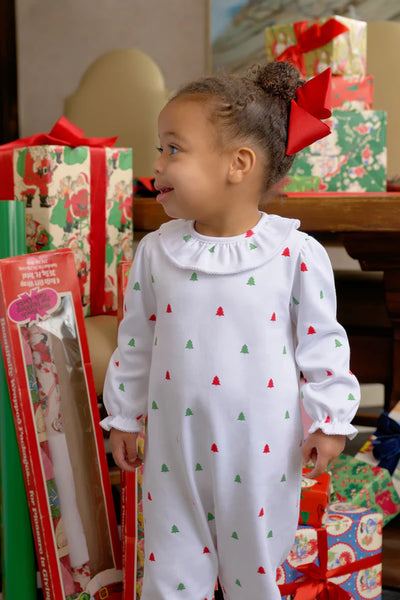 LS Ramona Ruffle Romper Thomas Point Tree Farm