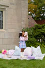 LS Ramona Ruffle Collar Shirt & Onesie Palm BP Palisades Purple