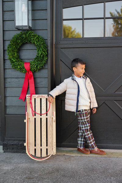 Cooper Coat Keeneland Khaki, Nantucket Navy, Grant Park Plaid