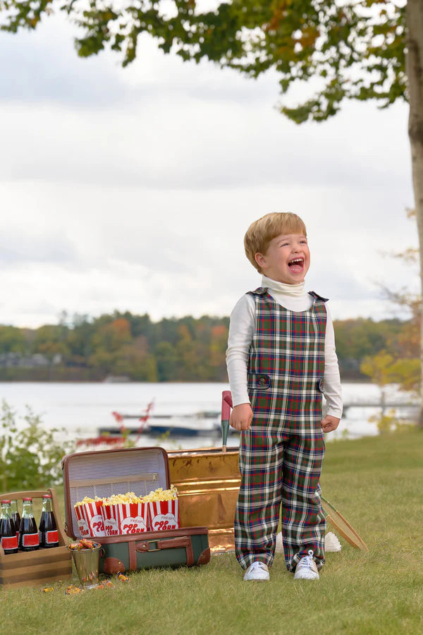 Lawson Longall Flannel Grant Park Plaid, Nantucket Navy