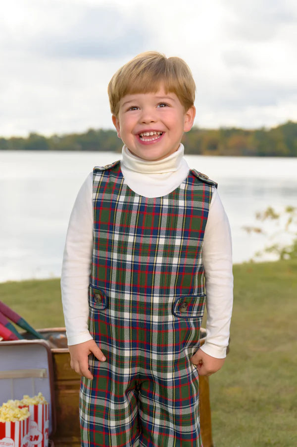 Lawson Longall Flannel Grant Park Plaid, Nantucket Navy