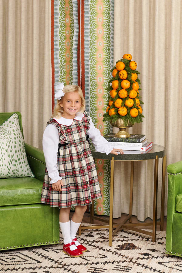 Pammy's Pinafore Dress Charlie Place Plaid, Newport Night (Flann)