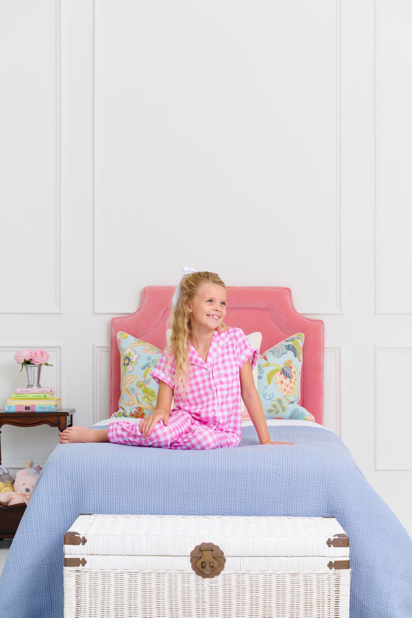 Sarah Powell Sleep Set Romany Rose Gingham