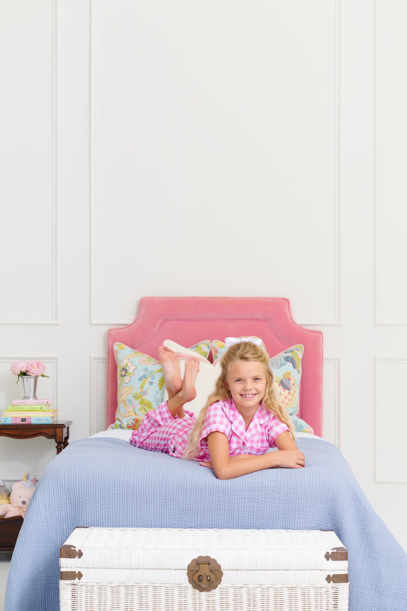 Sarah Powell Sleep Set Romany Rose Gingham