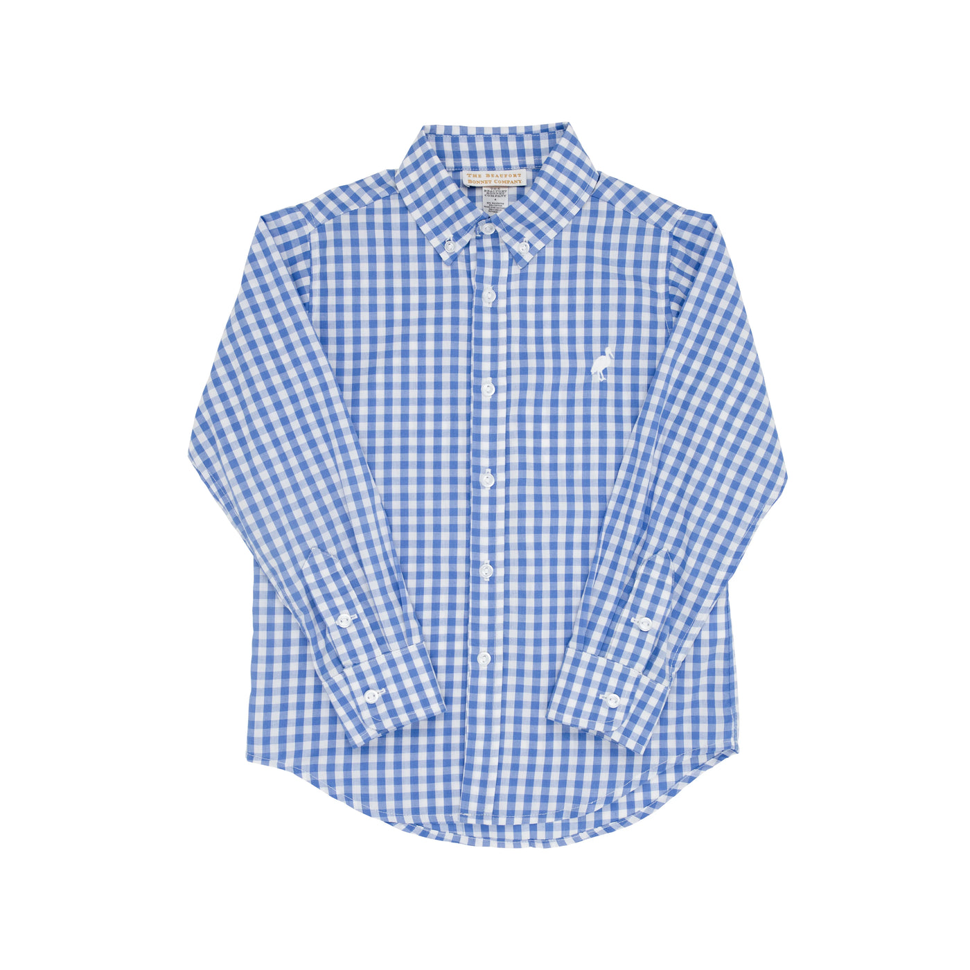 Dean's List Dress Shirt - Barbados Blue Gingham