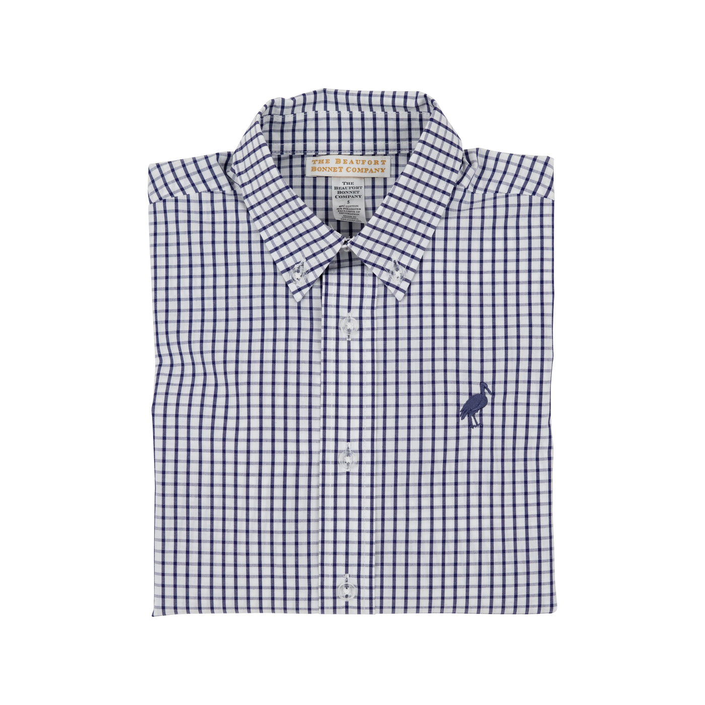 Dean's List Dress Shirt Nantucket Navy Windowpane