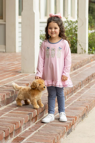 Dog Ruffle Pants Set