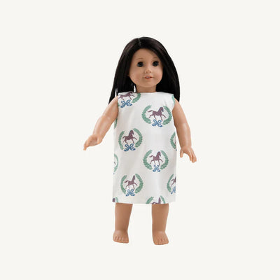 Dolly Annie Apron Dress Highland Horses