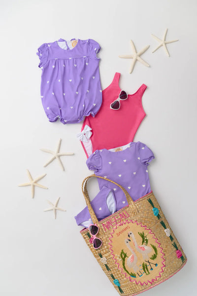 Blythe Bathing Suit Heart Eyes Palisades Purple