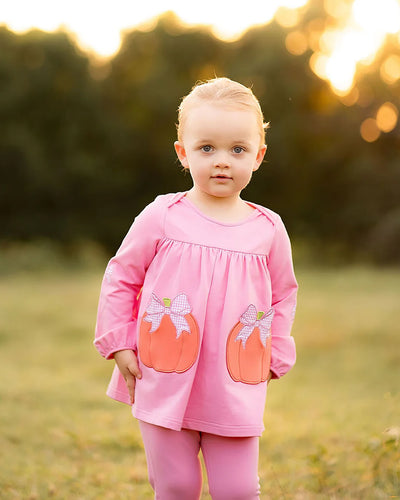 Tabby Tunic and Leggings Pumpkins