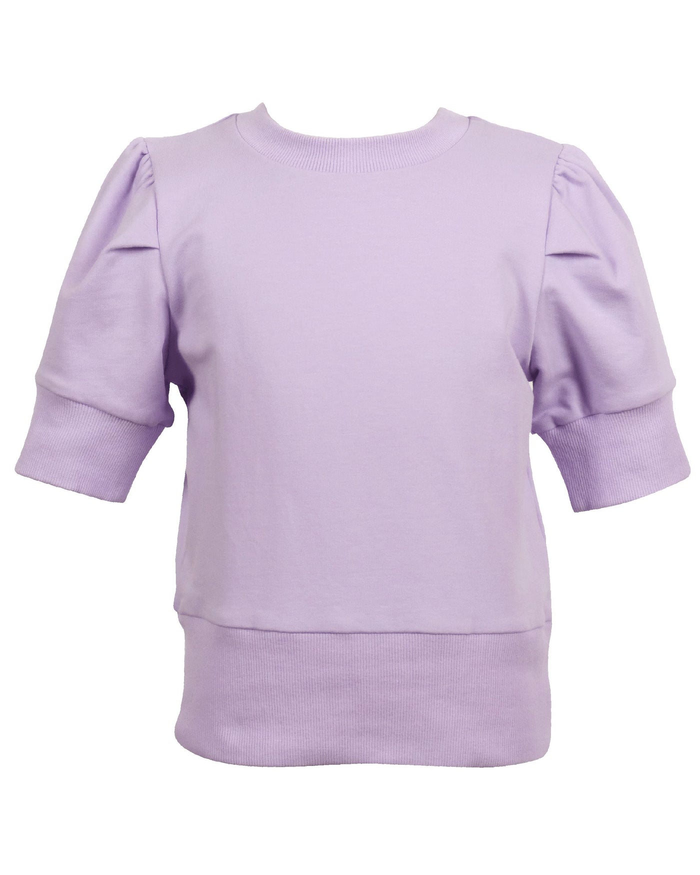 Lavender Maddison Top & Purple Stripe Leggings Set