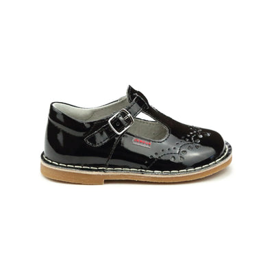 Ruthie T-Strap Mary Jane Patent Black