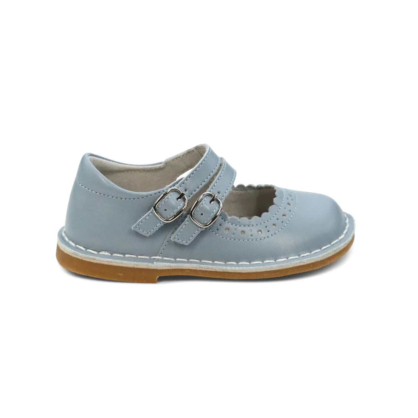 Tatiana Double Strap Mary Jane Spring Blue
