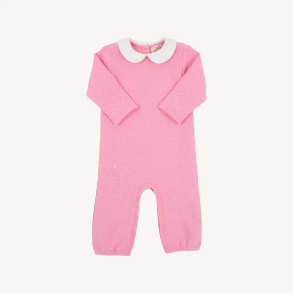 Poppy Dell Playsuit Quilted Hamptons Hot Pink