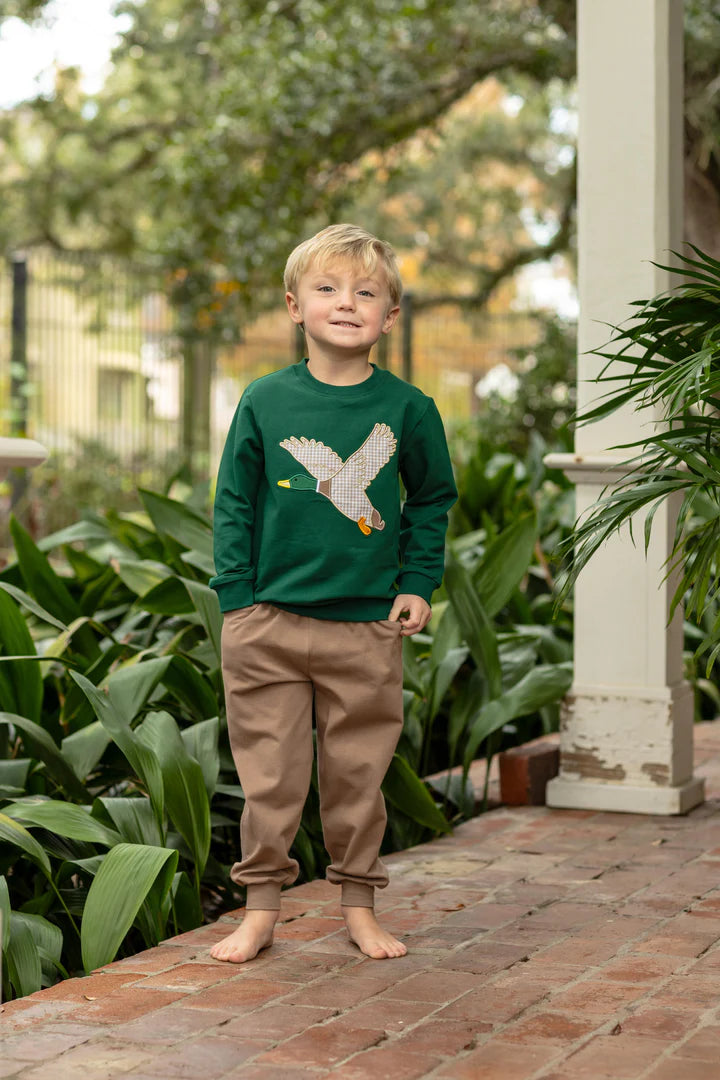 French Terry Pullover Mallard