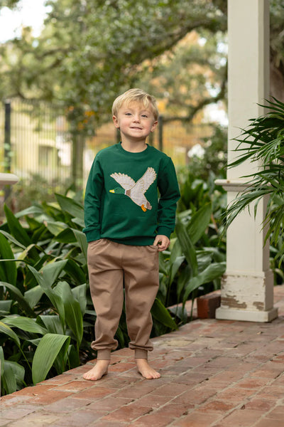 French Terry Pullover Mallard