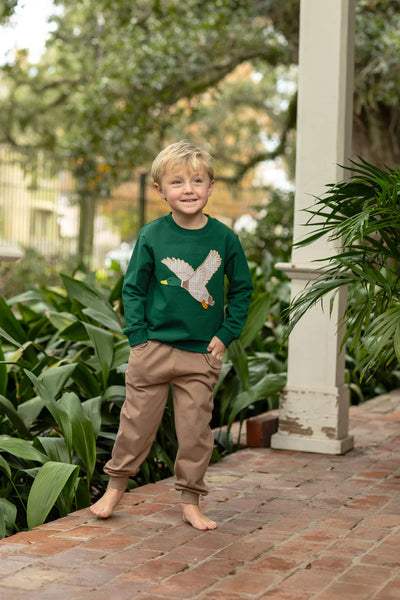 French Terry Pullover Mallard
