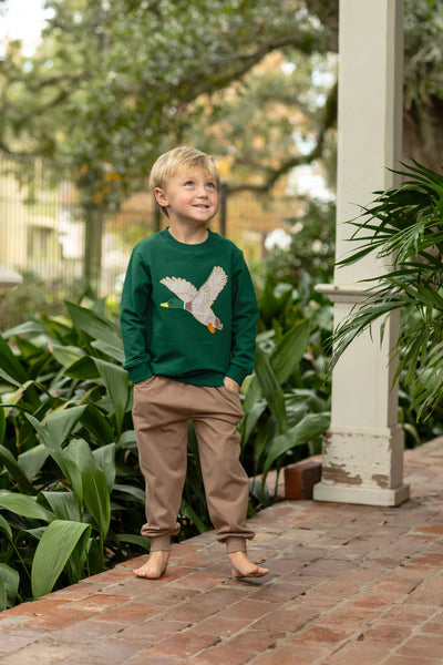 French Terry Pullover Mallard