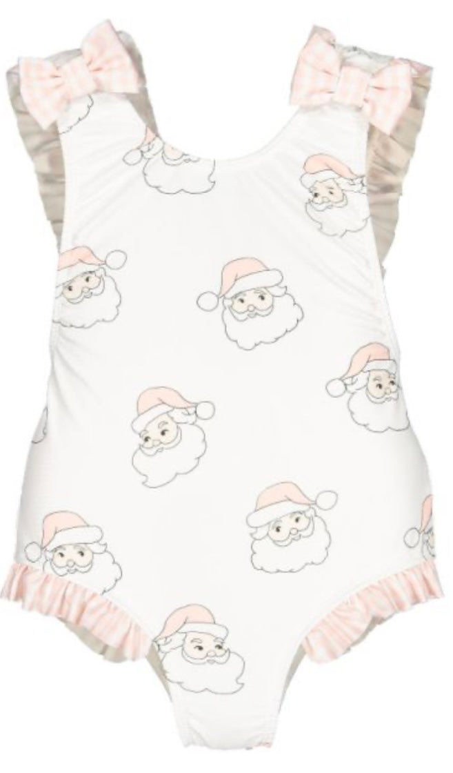 Pink Santa Swimsuit