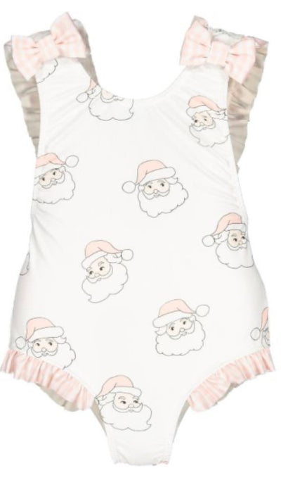 Pink Santa Swimsuit