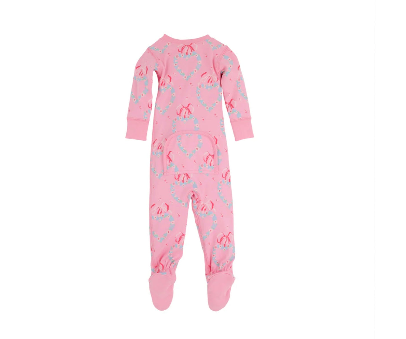 Noelle's Footed Night Night Fancy Like Floral - Hamptons Hot Pink