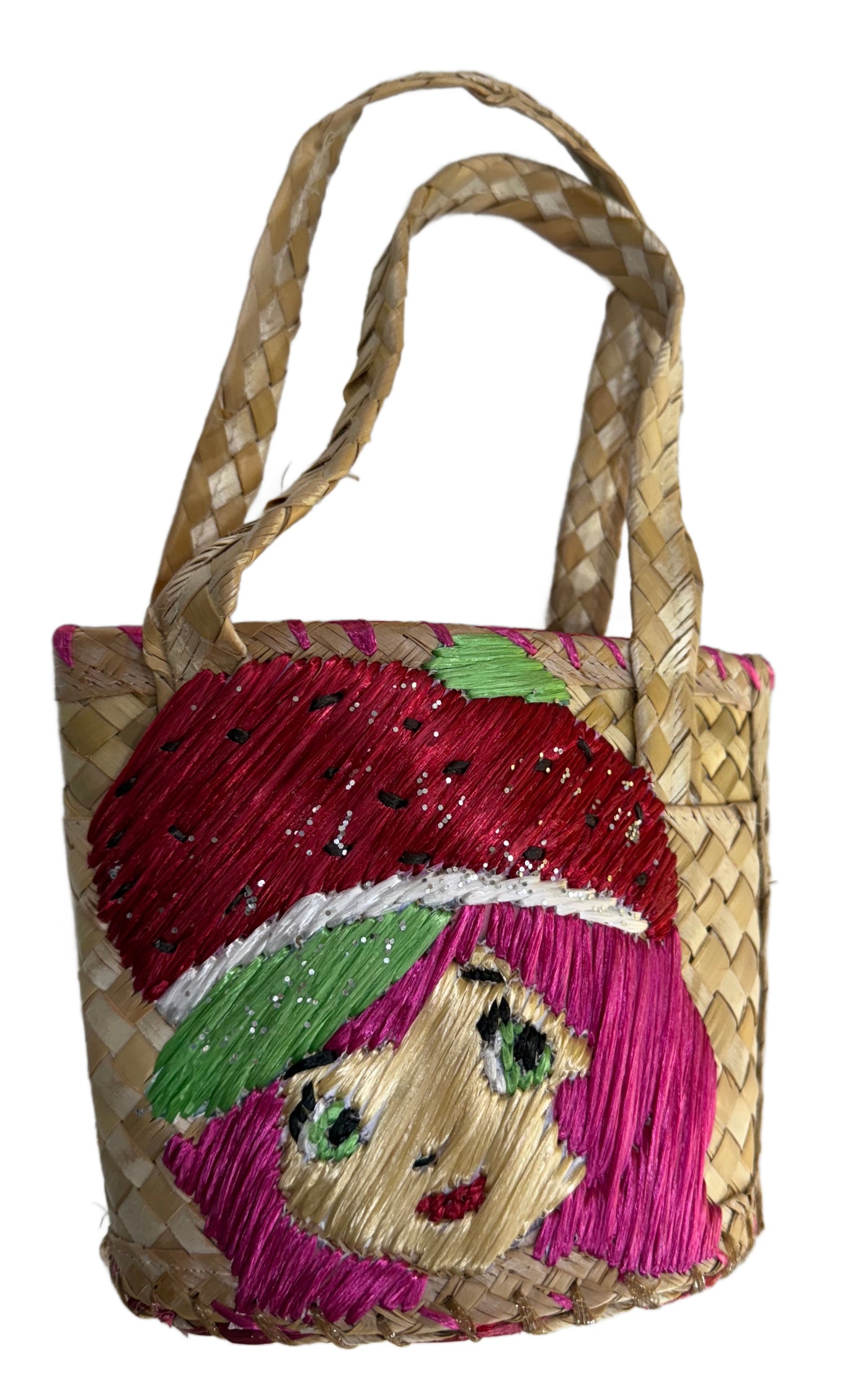 Strawberry Shortcake Straw Handbag