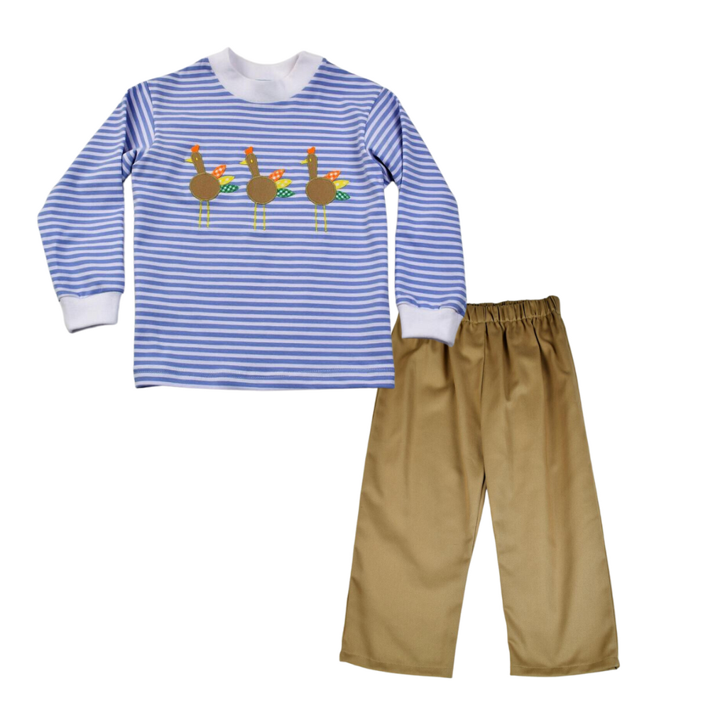 LS Turkey Tee & Pant Set