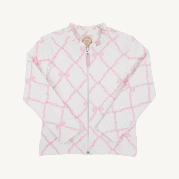 Georganna Jacket Quilted Belle Meade Bow