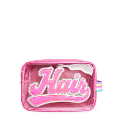 "Hair" Pink Peekaboo  Pouch