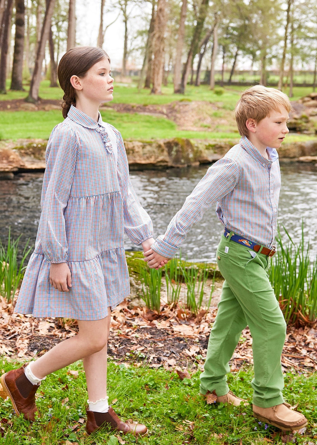 Haisley Dress Teton Plaid