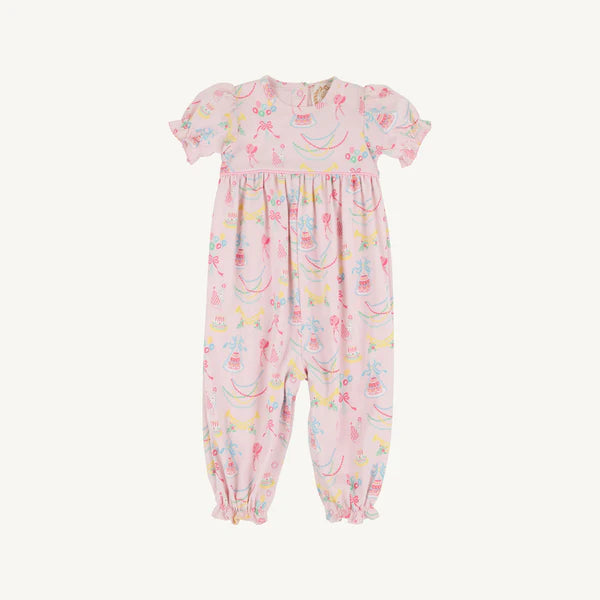 SS Britt Romper Golden Birthday  PPP