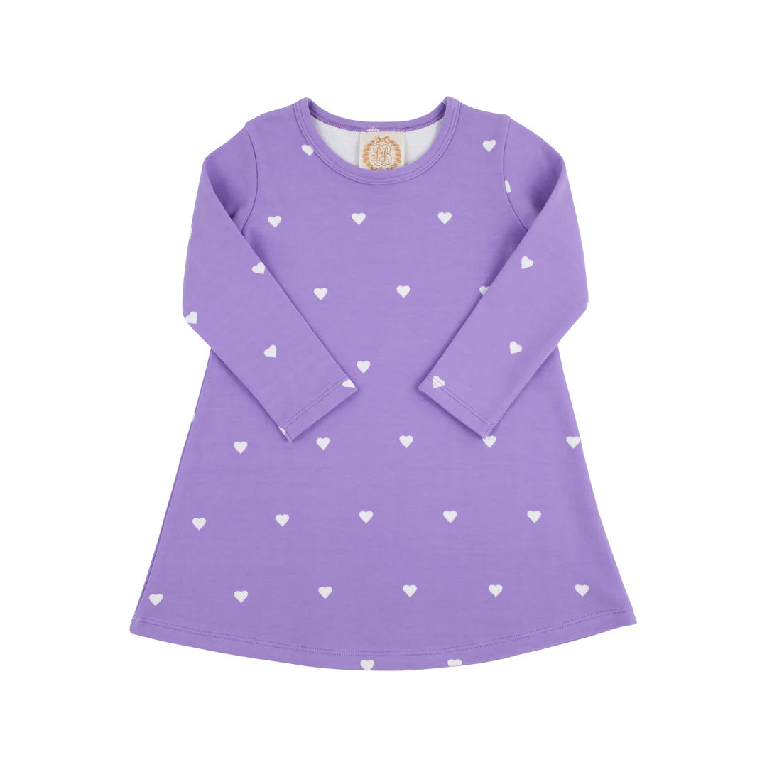 LS Polly Play Dress Heart Eyes Palisades Purple