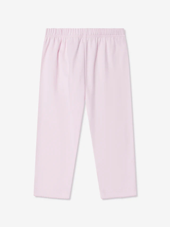 Hazel & Hugo Smocked Collared Pink 2PC Pant Set