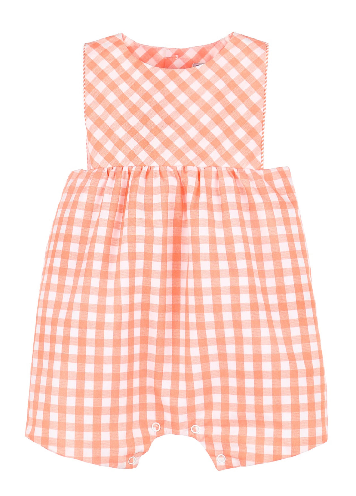 New Classics Boy Bubble Orange Gingham